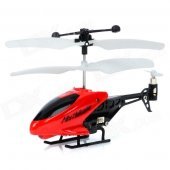 Lead Honor LH1210 Mini 3.5CH Plastic IR RC Helicopter w/ Gyroscope - Red + Black (3 x AG10)