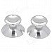 Replacement Aluminum Alloy Joystick 3D Rocker Caps for Xbox360 Controller - Silver (2 PCS) Replacement Aluminum Alloy Joystick 3D Rocker Caps for Xbox360 Controller - Silver (2 PCS)