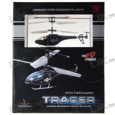3-Channel LED Flashing Mini Rechargeable IR R/C Helicopter 3-Channel LED Flashing Mini Rechargeable IR R/C Helicopter
