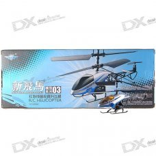 3-Channel LED Flashing Mini Rechargeable IR R/C Helicopter 3-Channel LED Flashing Mini Rechargeable IR R/C Helicopter