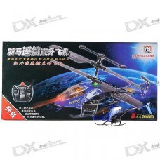 3-Channel LED Flashing Mini Rechargeable IR R/C Helicopter 3-Channel LED Flashing Mini Rechargeable IR R/C Helicopter