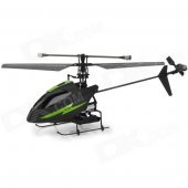 YD917 4-CH Single Propeller 2.4GHz Radio Control Dual Servo R/C Helicopter w/ Gyro - Black + Green