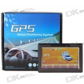 4.3" LCD 372MHz CPU Windows CE 5.0 GPS Navigator w/FM Transmitter + 4GB Maps SD