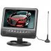 PTV702 7" TFT LCD 16:9 Portable TV w/ FM / SD / USB 2.0 / AV-in / AV-out - Black + Silver (EU Plug) PTV702 7" TFT LCD 16:9 Portable TV w/ FM / SD / USB 2.0 / AV-in / AV-out - Black + Silver (EU Plug)