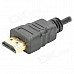 Gold Plated DVI Male to HDMI Male Connection Cable - Black + Golden (100cm) Gold Plated DVI Male to HDMI Male Connection Cable - Black + Golden (100cm)