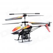 WLtoys V319 3.5-CH IR Remote Control Water Jetting R/C Helicopter w/ Gyro / LED - Orange + White