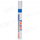 DIY Tire Marker Paint Pen for Auto Car Motorcycle - Blue