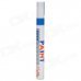 DIY Tire Marker Paint Pen for Auto Car Motorcycle - Blue DIY Tire Marker Paint Pen for Auto Car Motorcycle - Blue