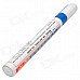 DIY Tire Marker Paint Pen for Auto Car Motorcycle - Blue DIY Tire Marker Paint Pen for Auto Car Motorcycle - Blue