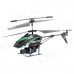 WLtoys V398 3.5-CH IR Remote Control Missiles Launching R/C Helicopter w/ Gyro / LED - Black + Green WLtoys V398 3.5-CH IR Remote Control Missiles Launching R/C Helicopter w/ Gyro / LED - Black + Green