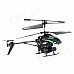 WLtoys V398 3.5-CH IR Remote Control Missiles Launching R/C Helicopter w/ Gyro / LED - Black + Green WLtoys V398 3.5-CH IR Remote Control Missiles Launching R/C Helicopter w/ Gyro / LED - Black + Green