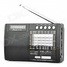 SY SY-X5 Portable 2W DSP Full Band Rechargeable Radio w/ TF / USB / 3.5mm Jack - Black (3 x AA) SY SY-X5 Portable 2W DSP Full Band Rechargeable Radio w/ TF / USB / 3.5mm Jack - Black (3 x AA)