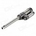 187 Long Stainless Steel Tube Inflatable Lighter Igniter - Grey