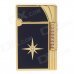 High Quality Zinc Alloy Butane Lighter - Golden + Black High Quality Zinc Alloy Butane Lighter - Golden + Black