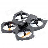 HUAJUN W608-1 2.4GHz Radio Control 4-CH Quadcopter R/C UFO - Black + Orange