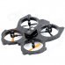 HUAJUN W608-1 2.4GHz Radio Control 4-CH Quadcopter R/C UFO - Black + Orange HUAJUN W608-1 2.4GHz Radio Control 4-CH Quadcopter R/C UFO - Black + Orange