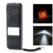 USB Powered Electronic Rechargeable Cigarette Lighter - Black