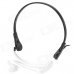3.5mm Neckband Anti-noise Throat Sense Air Conducting Headphone w/ Microphone - Black + Translucent 3.5mm Neckband Anti-noise Throat Sense Air Conducting Headphone w/ Microphone - Black + Translucent