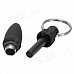 501 Mini Portable Piercer w/ Key Ring for Cigar - Black