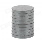 22 x 2.7mm Round Ferrite Magnet - Black (10 PCS)