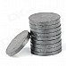22 x 2.7mm Round Ferrite Magnet - Black (10 PCS) 22 x 2.7mm Round Ferrite Magnet - Black (10 PCS)