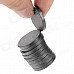 22 x 2.7mm Round Ferrite Magnet - Black (10 PCS) 22 x 2.7mm Round Ferrite Magnet - Black (10 PCS)