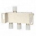 5~2450MHz 1-in 3-out Distributor for SATV - Silver White