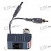 CCTV via Cat-5 Twisted Pair Audio/Video/Power Balun Transceivers (Pair) CCTV via Cat-5 Twisted Pair Audio/Video/Power Balun Transceivers (Pair)