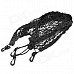 Car Trunk Elastic PE + Rubber Storage String Mesh Bag - Black Car Trunk Elastic PE + Rubber Storage String Mesh Bag - Black
