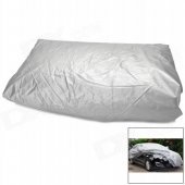 FF077 Sun Screen Block Dust-Proof Anti-Scratching Car Cover - Silver (Size XL)