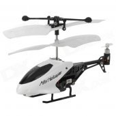 LH1210 Mini 3.5CH RC Helicopter Controled by Iphone / Android Cellphones - Black + White (3 x AG10)