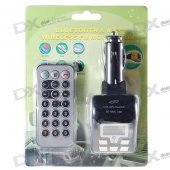 1.0" LCD A2DP Bluetooth MP3 Player FM Transmitter with Caller ID Handsfree (SD/MMC/USB/2.5mm)