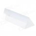 10cm-Length Optical Glass Beam Splitting Prism - White