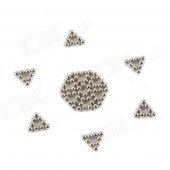 CZ-216 4mm Neodymium Iron DIY Puzzle Set - Silver (216 Piece)