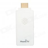 Phone TV S1 Multi-Media Wi-Fi Display Dongle w/ DLNA / Miracast - White