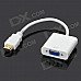 HDMI to VGA Adapting Cable Compatible w/ HDCP 1.0 / 1.1 / 1.2 / 1.3 - White (19cm) HDMI to VGA Adapting Cable Compatible w/ HDCP 1.0 / 1.1 / 1.2 / 1.3 - White (19cm)