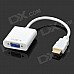 HDMI to VGA Adapting Cable Compatible w/ HDCP 1.0 / 1.1 / 1.2 / 1.3 - White (19cm) HDMI to VGA Adapting Cable Compatible w/ HDCP 1.0 / 1.1 / 1.2 / 1.3 - White (19cm)