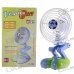 USB/3*AA Powered Soccer Robot Oscillating Cooling Fan