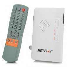 MTVBOX Digital Video Analog Television Receiver Box Supports CRT / LCD Monitor - White MTVBOX Digital Video Analog Television Receiver Box Supports CRT / LCD Monitor - White