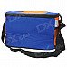 Car Mini Nonwoven Fabric + PVC Warm Keeping / Freezing Hanging Storage Bag - Black + Blue + Orange Car Mini Nonwoven Fabric + PVC Warm Keeping / Freezing Hanging Storage Bag - Black + Blue + Orange