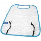 Polyester + PVC Car Chair Back Cover / Pad - Blue + Transparent