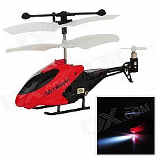 Ultra-Mini 3.5-CH IR Remote Control ABS R/C Helicopter - Red + Black + White Ultra-Mini 3.5-CH IR Remote Control ABS R/C Helicopter - Red + Black + White