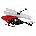 Ultra-Mini 3.5-CH IR Remote Control ABS R/C Helicopter - Red + Black + White Ultra-Mini 3.5-CH IR Remote Control ABS R/C Helicopter - Red + Black + White