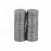 7.5 x 1.9mm Round Ferrite Magnet - Black (20 PCS)