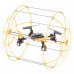 Six-Axis Quad-Wing 4-CH 2.4GHz Radio Controlled R/C Rolling Aircraft w/ Gyro / Outer Frame - Orange Six-Axis Quad-Wing 4-CH 2.4GHz Radio Controlled R/C Rolling Aircraft w/ Gyro / Outer Frame - Orange