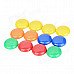 FUQIANG FQ.3012 Teaching Refrigerator Magnet - Yellow + Red + Blue + Green + Orange (12 PCS) FUQIANG FQ.3012 Teaching Refrigerator Magnet - Yellow + Red + Blue + Green + Orange (12 PCS)