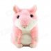 CheerlIink TS-908 People Talking Plush Recording Hamster / Educational Toy - Pink + White (3 x AAA) CheerlIink TS-908 People Talking Plush Recording Hamster / Educational Toy - Pink + White (3 x AAA)