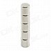 10050045W Cylindrical NdFeB Magnet - Silver (5 PCS) 10050045W Cylindrical NdFeB Magnet - Silver (5 PCS)