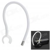 Sports Flexible Ear Hook - White + Silver