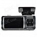 TEER H7000 HD 1080P 2.7" TFT 5.0MP CMOS Wide Angle Car DVR w/ HDMI / AV-OUT / GPS Track - Grey